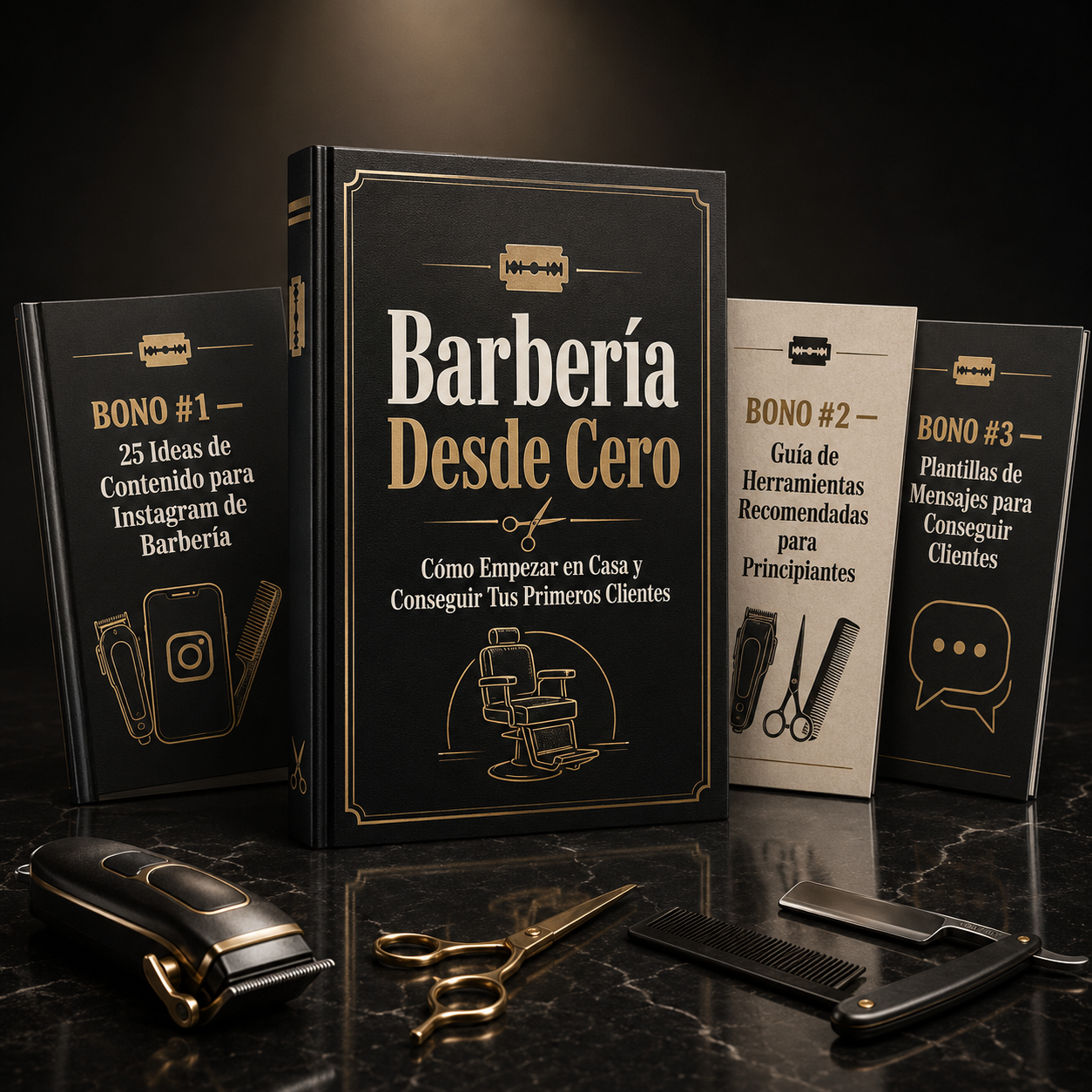 La Guía Paso a Paso Para Aprender Barbería Desde Cero y Conseguir Tus Primeros Clientes Desde Casa